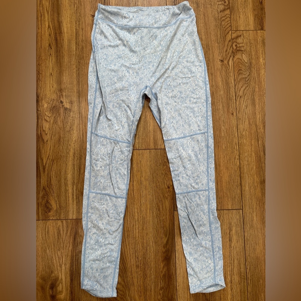 Gymshark Light Blue Patterned Leggings